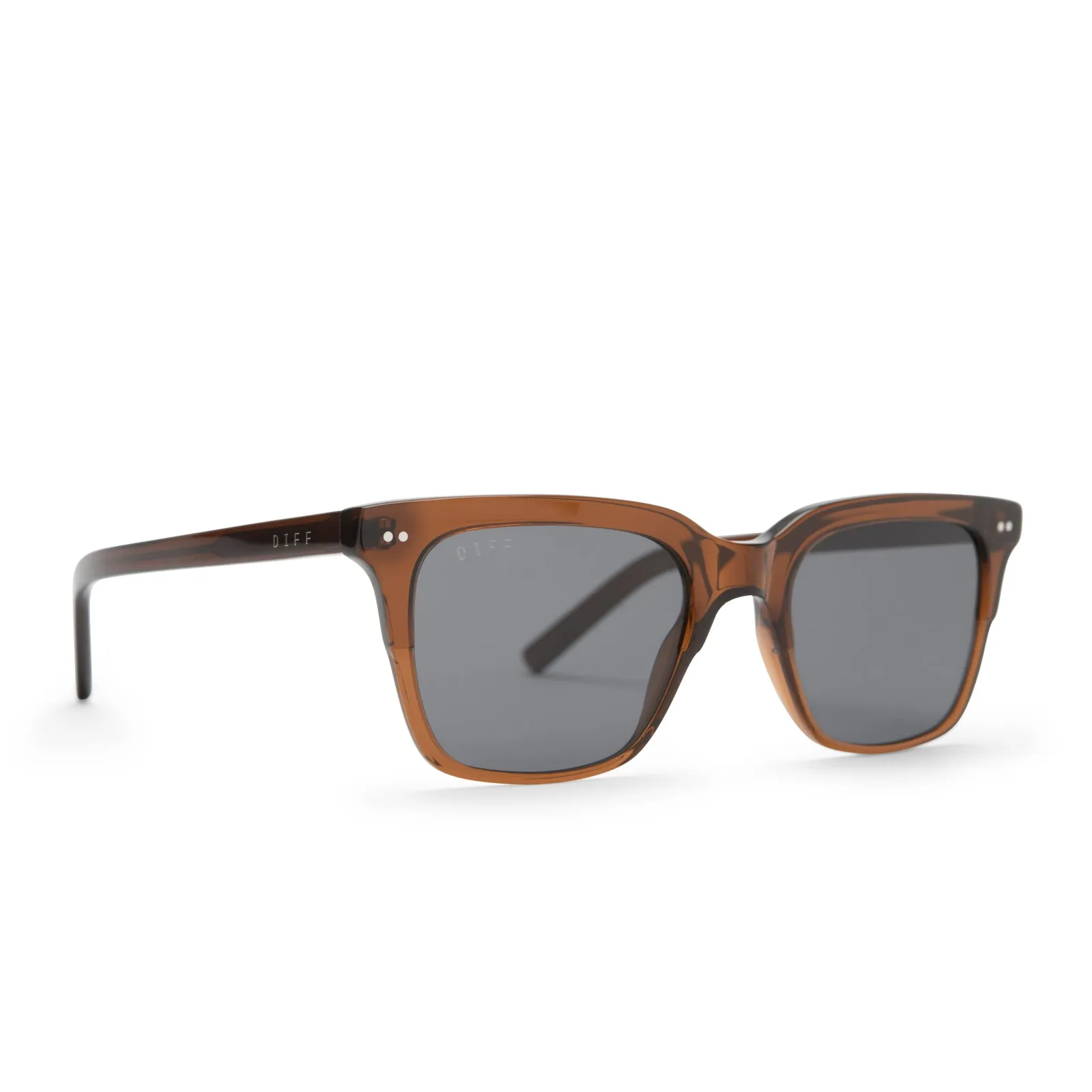 BILLIE - WHISKEY + GREY POLARIZED SUNGLASSES sold by Diff Eyewear product image thumbnail 2