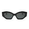 MARGOT - BLACK + GREY + POLARIZED SUNGLASSES sold by Diff Eyewear