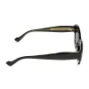 MARGOT - BLACK + GREY + POLARIZED SUNGLASSES sold by Diff Eyewear