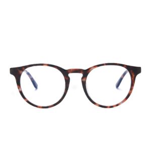 SAWYER - WINE TORTOISE + CLEAR GLASSES sold by Diff Eyewear