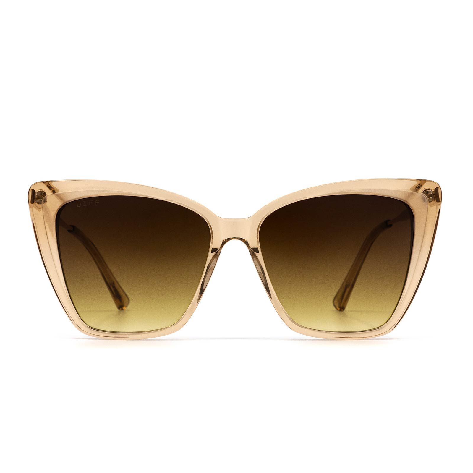 BECKY II - VINTAGE CRYSTAL + BROWN GRADIENT SUNGLASSES sold by Diff Eyewear