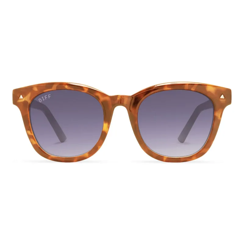 QUINN - SOLSTICE TORTOISE + GREY GRADIENT SUNGLASSES sold by Diff Eyewear