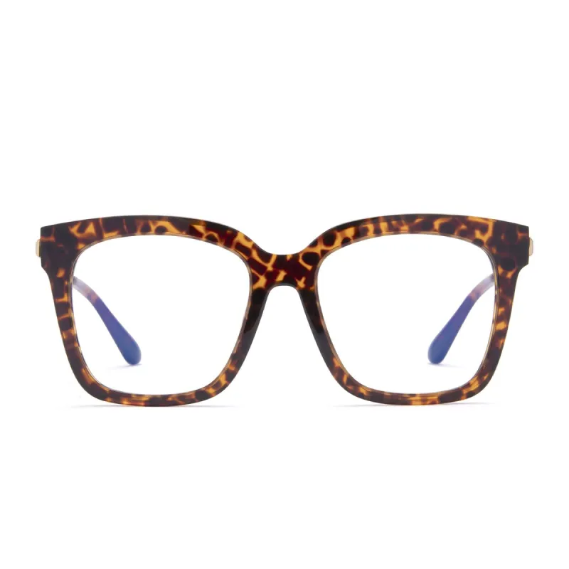 BELLA - WILDCAT LEOPARD + BLUE LIGHT TECHNOLOGY GLASSES sold by Diff Eyewear
