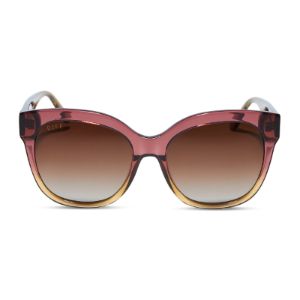 MAYA - CLAYTON + BROWN GRADIENT POLARIZED SUNGLASSES sold by Diff Eyewear