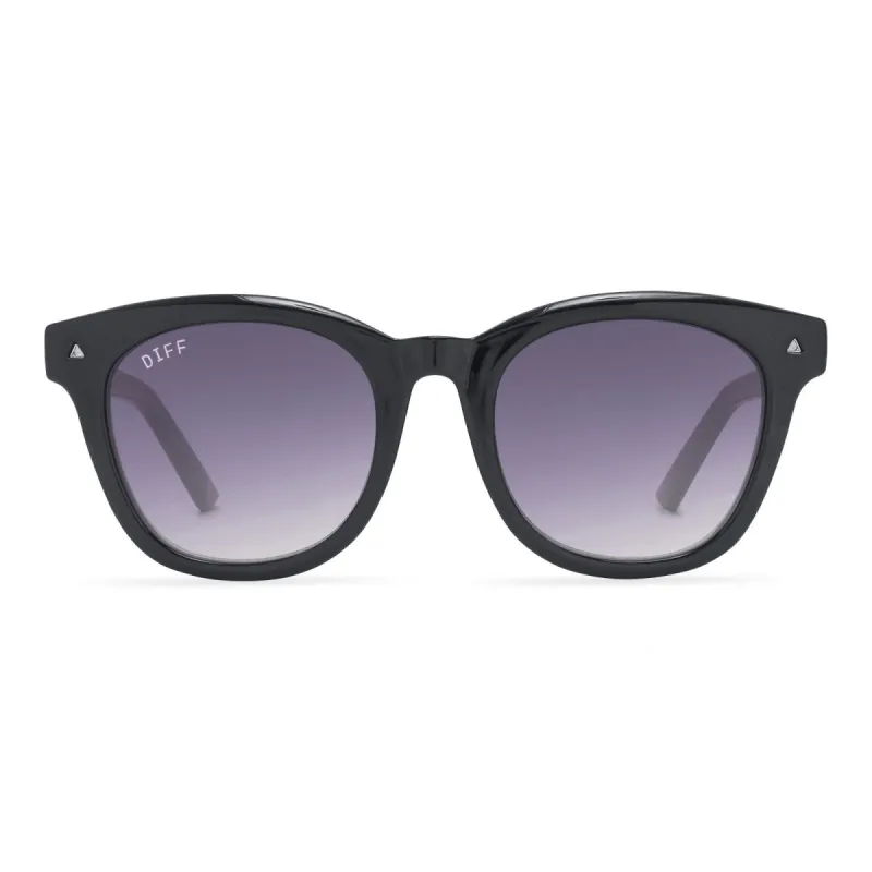 QUINN - BLACK + GREY GRADIENT SUNGLASSES sold by Diff Eyewear