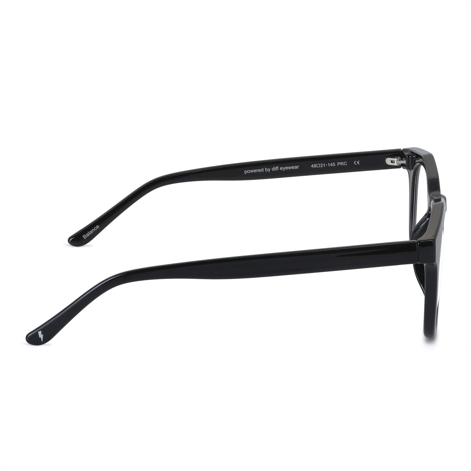 WOMEN'S HEALTH BALANCE - BLACK + CLEAR sold by Diff Eyewear product image thumbnail 4