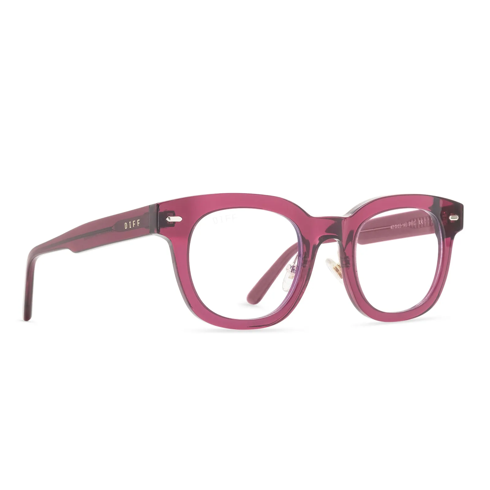 SUMMER - UMBRIA CRYSTAL + BLUE LIGHT GLASSES sold by Diff Eyewear product image thumbnail 2