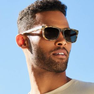 RILEY - BLACK + GREY SUNGLASSES sold by Diff Eyewear