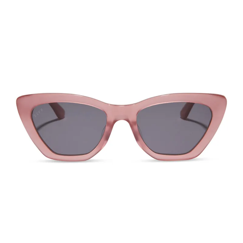 CAMILA - GUAVA + GREY SUNGLASSES sold by Diff Eyewear