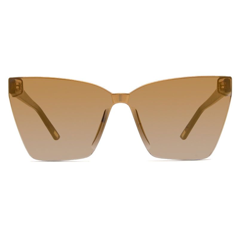 GOLDIE - GOLD TORTOISE + GOLD FLASH SUNGLASSES sold by Diff Eyewear