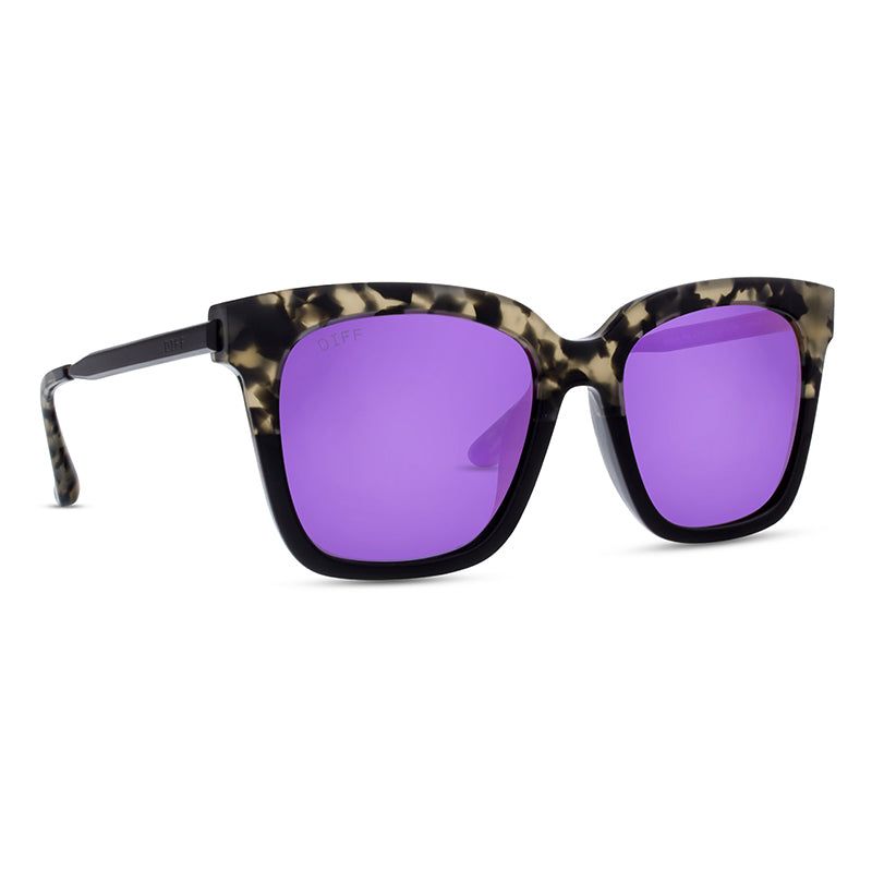 BELLA - GREY FADE + PURPLE MIRROR + POLARIZED sold by Diff Eyewear product image thumbnail 2