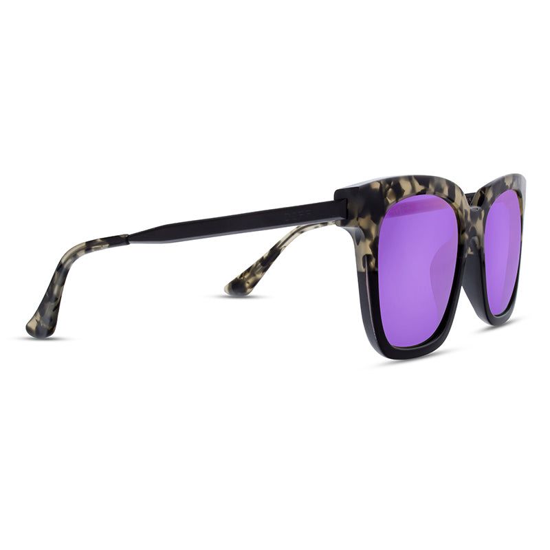 BELLA - GREY FADE + PURPLE MIRROR + POLARIZED sold by Diff Eyewear product image thumbnail 3