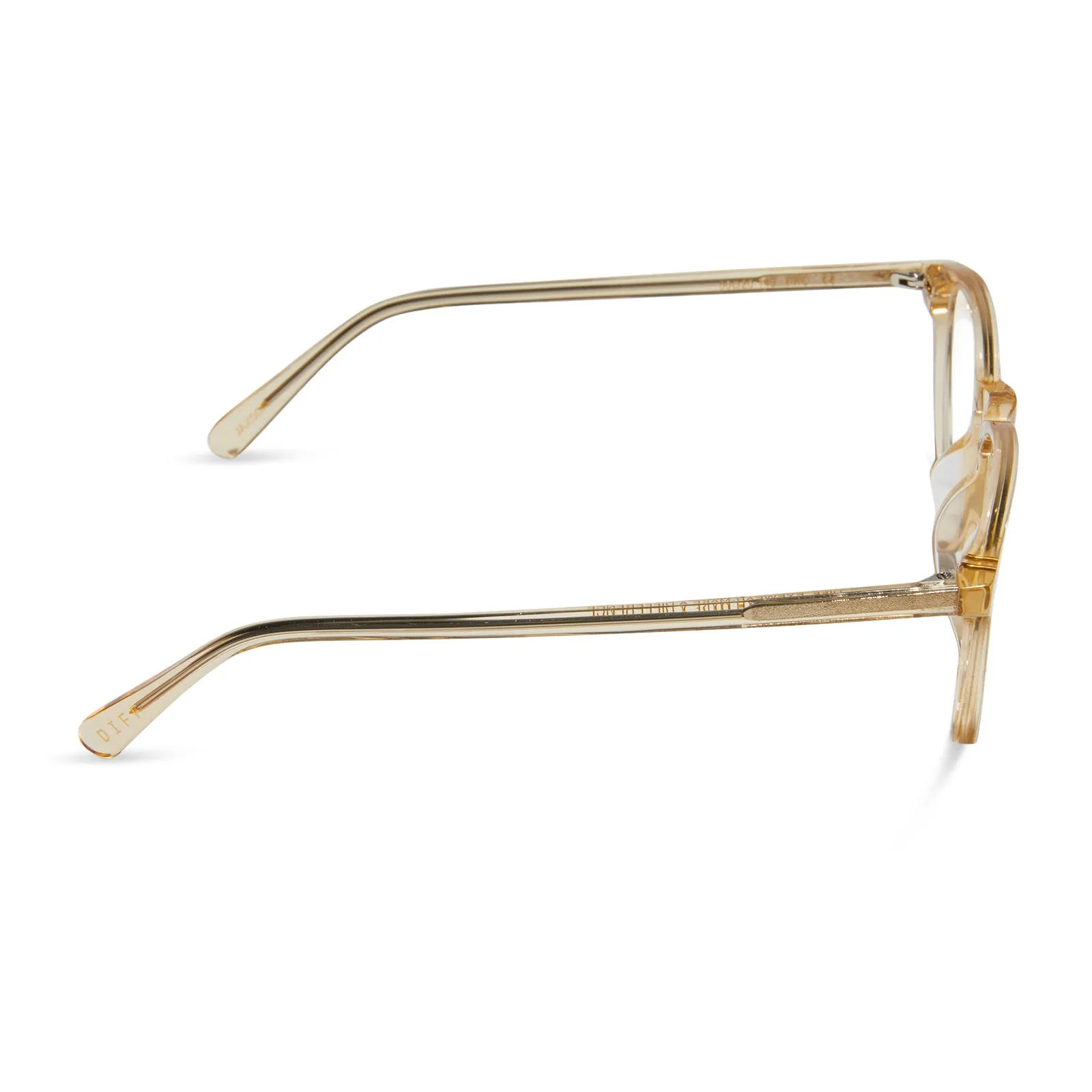 JAXSON - HONEY CRYSTAL + GLASSES sold by Diff Eyewear product image thumbnail 3