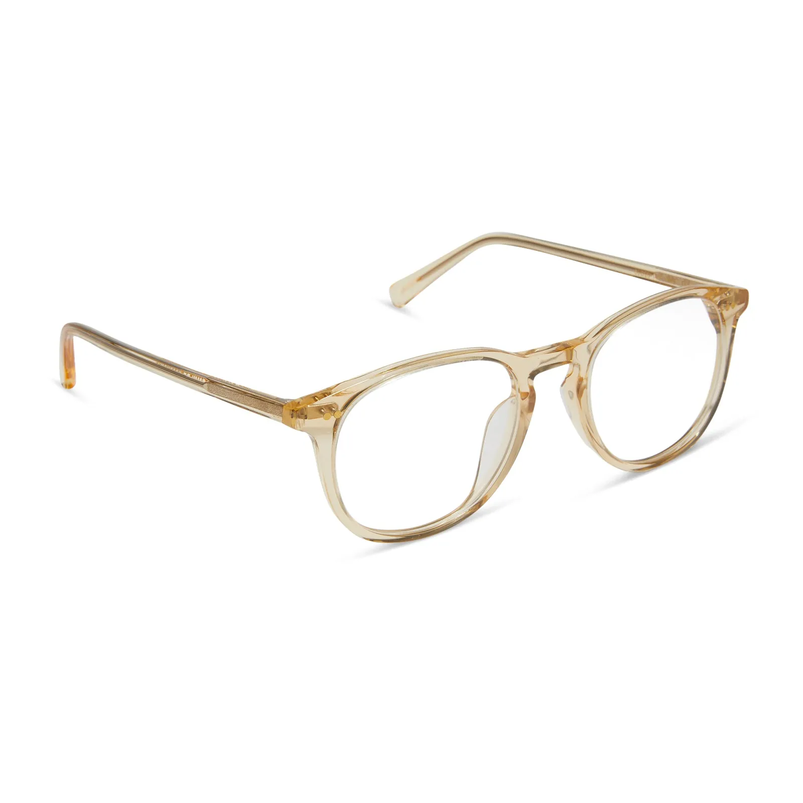 JAXSON - HONEY CRYSTAL + GLASSES sold by Diff Eyewear product image thumbnail 2