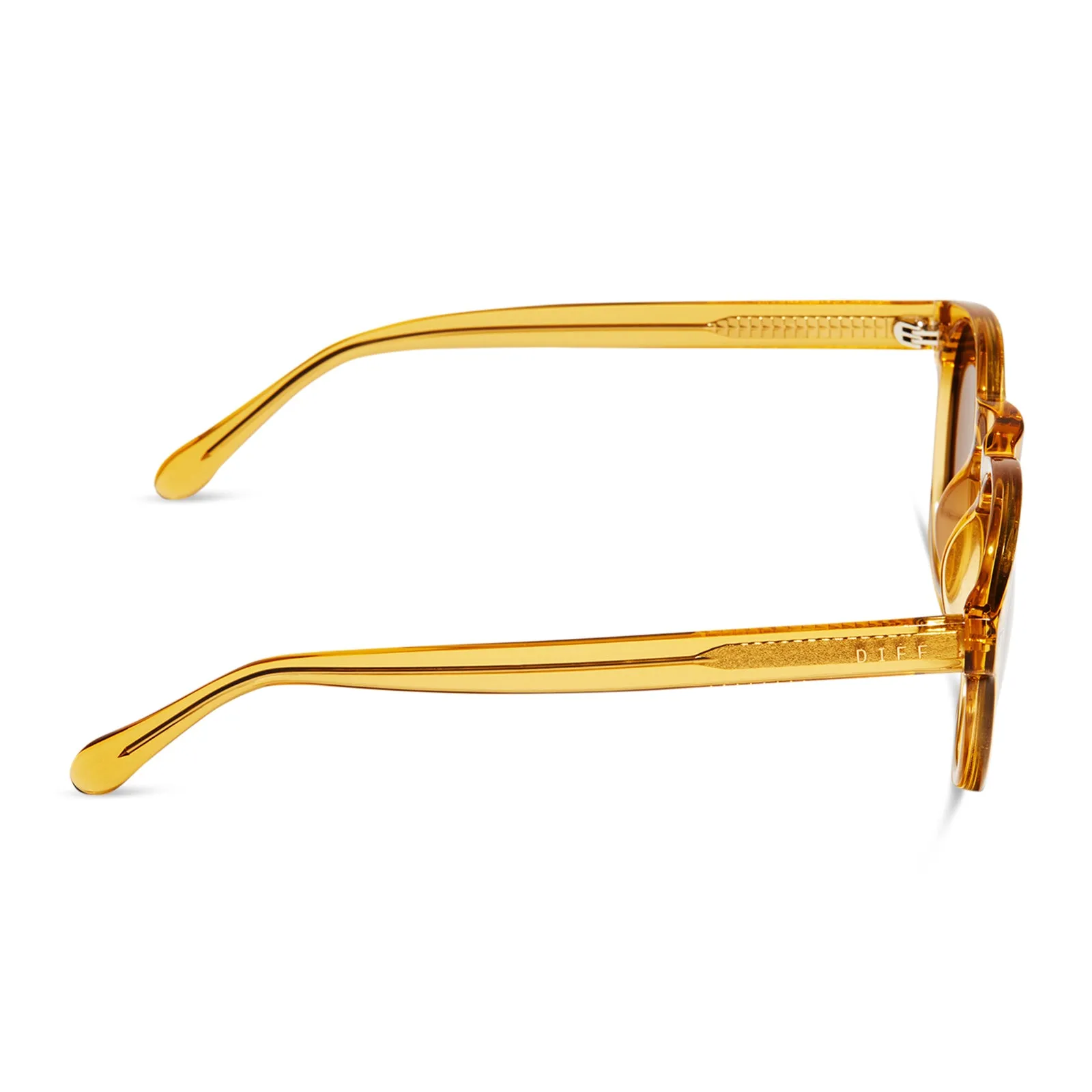 CODY - CITRINE CRYSTAL + BROWN + POLARIZED SUNGLASSES sold by Diff Eyewear product image thumbnail 3