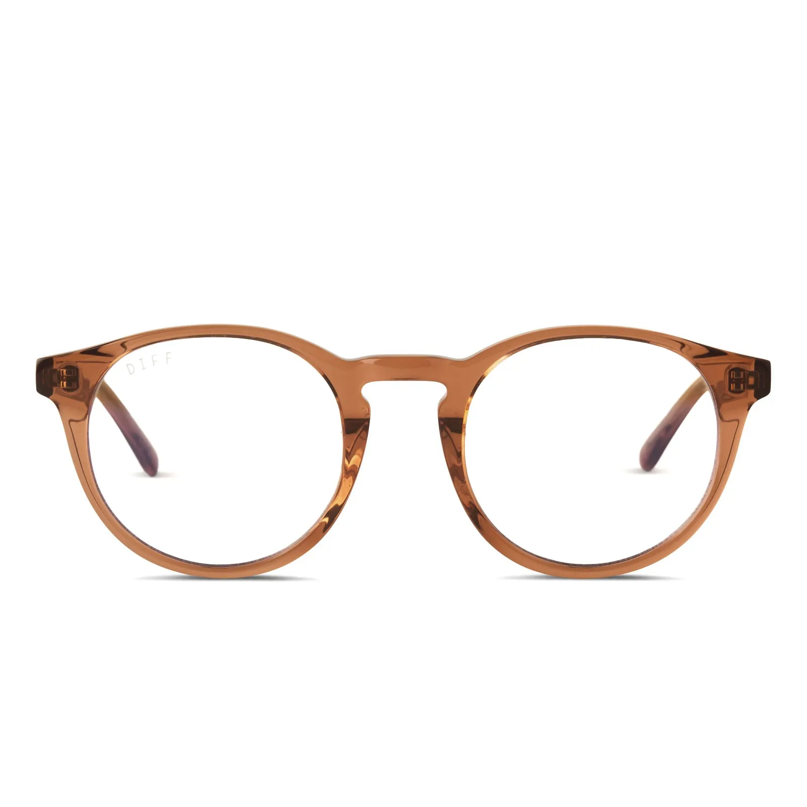 SAWYER - BROWN SUGAR + GLASSES sold by Diff Eyewear