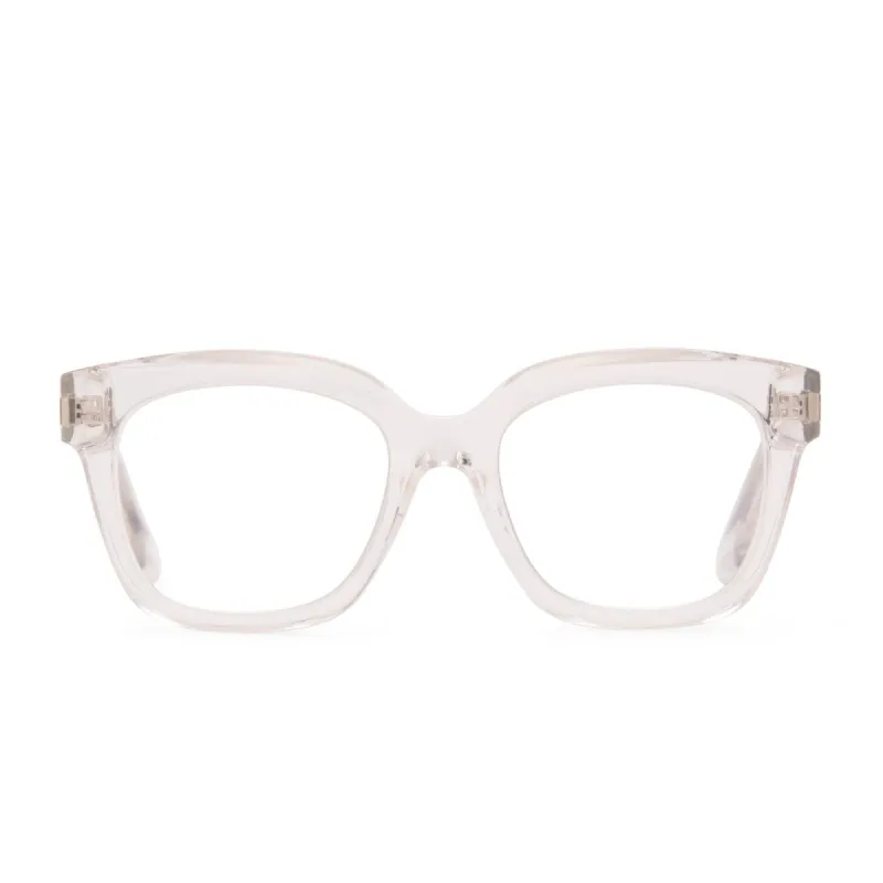 AVA - CLEAR CRYSTAL + CLEAR GLASSES sold by Diff Eyewear