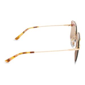 BREE - ROSE GOLD + CHERRY BLOSSOM MIRROR SUNGLASSES sold by Diff Eyewear