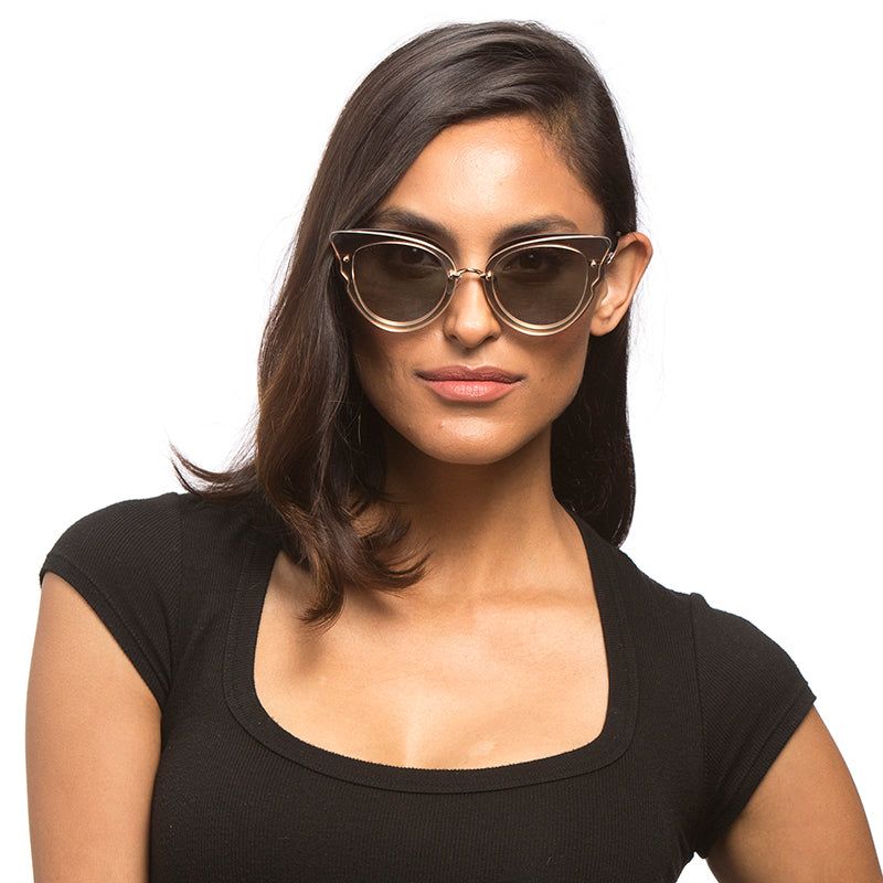DELILAH - ROSE GOLD + ROSE GOLD MIRROR SUNGLASSES sold by Diff Eyewear product image thumbnail 5
