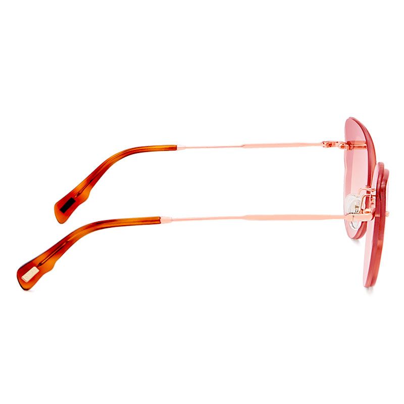 DELILAH - ROSE GOLD + ROSE GOLD MIRROR SUNGLASSES sold by Diff Eyewear product image thumbnail 3