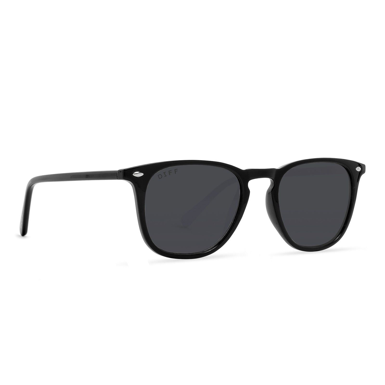BRODY - BLACK + GREY SUNGLASSES sold by Diff Eyewear product image thumbnail 2