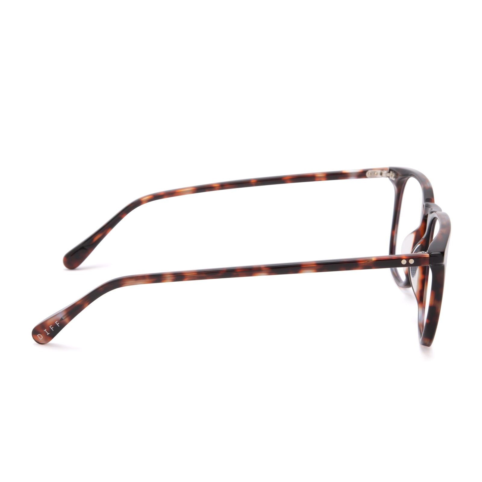 MAXWELL - WINE TORTOISE + BLUE LIGHT TECHNOLOGY GLASSES sold by Diff Eyewear product image thumbnail 3