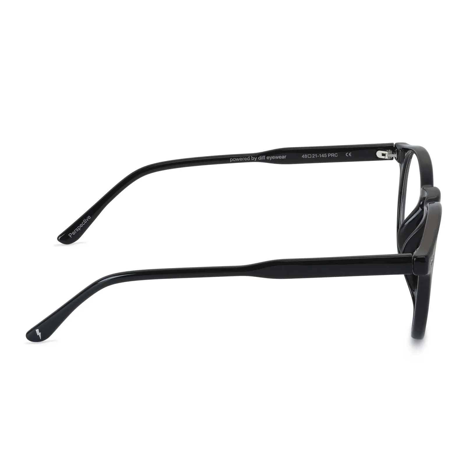 WOMEN'S HEALTH PERSPECTIVE - BLACK + CLEAR sold by Diff Eyewear product image thumbnail 4