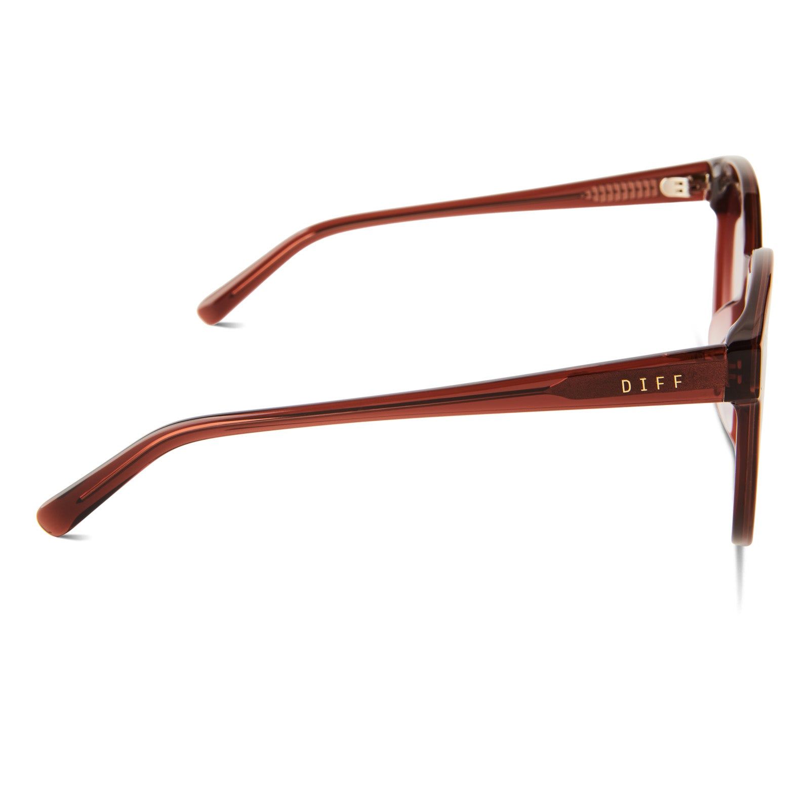 GEMMA - DEEP AMBER + TERRACOTTA GRADIENT SUNGLASSES sold by Diff Eyewear product image thumbnail 3