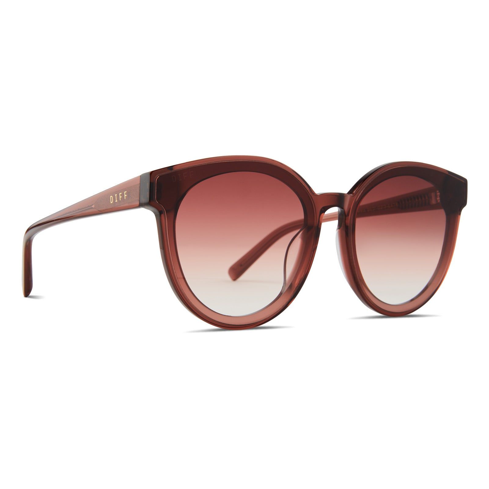GEMMA - DEEP AMBER + TERRACOTTA GRADIENT SUNGLASSES sold by Diff Eyewear product image thumbnail 2