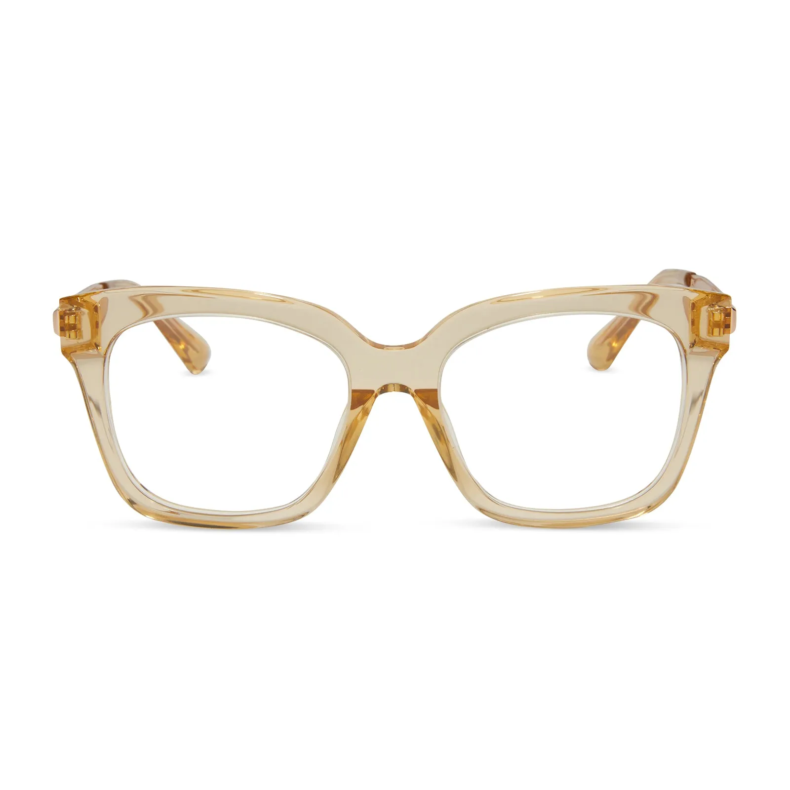 BELLA XS - HONEY CRYSTAL + PRESCRIPTION GLASSES sold by Diff Eyewear
