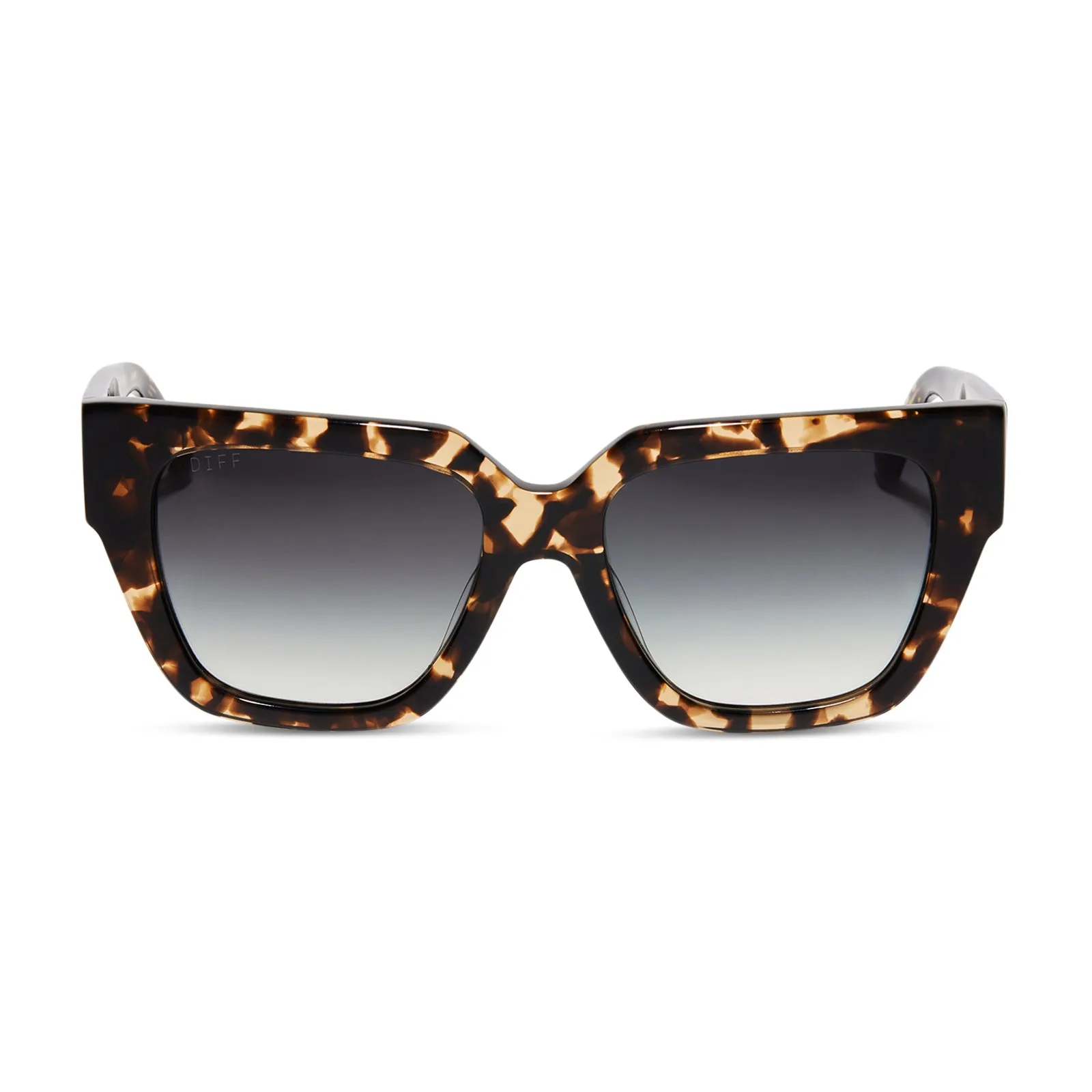 REMI II - ESPRESSO TORTOISE + GREY GRADIENT + POLARIZED SUNGLASSES sold by Diff Eyewear
