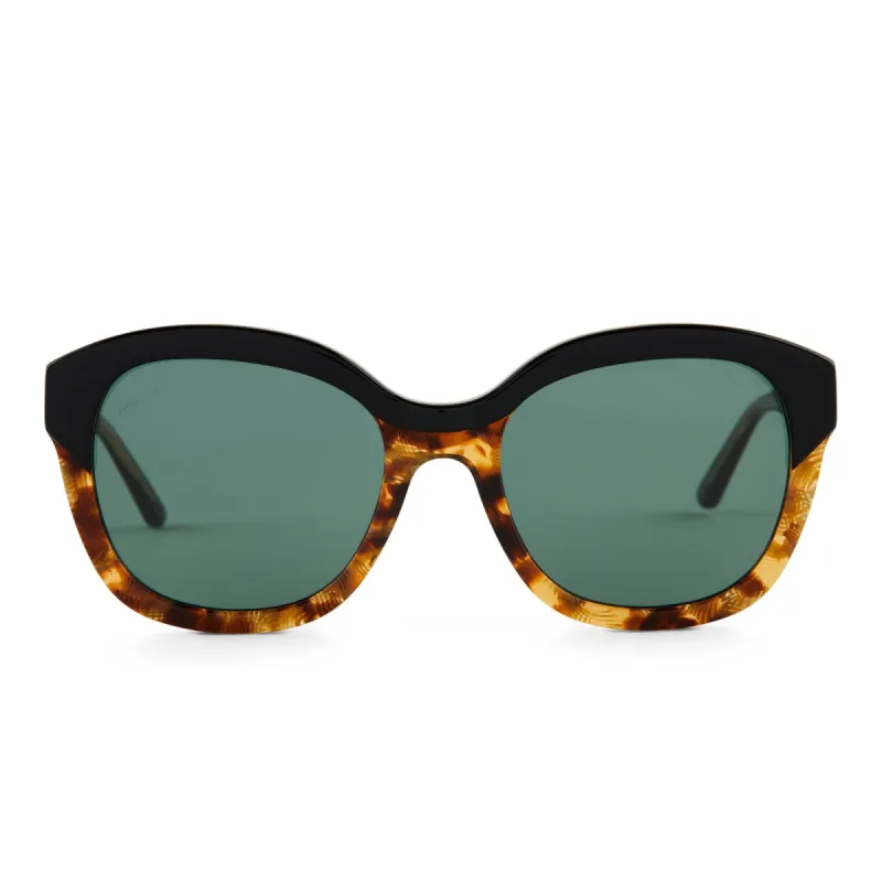 PATRICIA NASH  - HUTTON + BLACK DUNMORE TORTOISE + G15 SUNGLASSES sold by Diff Eyewear