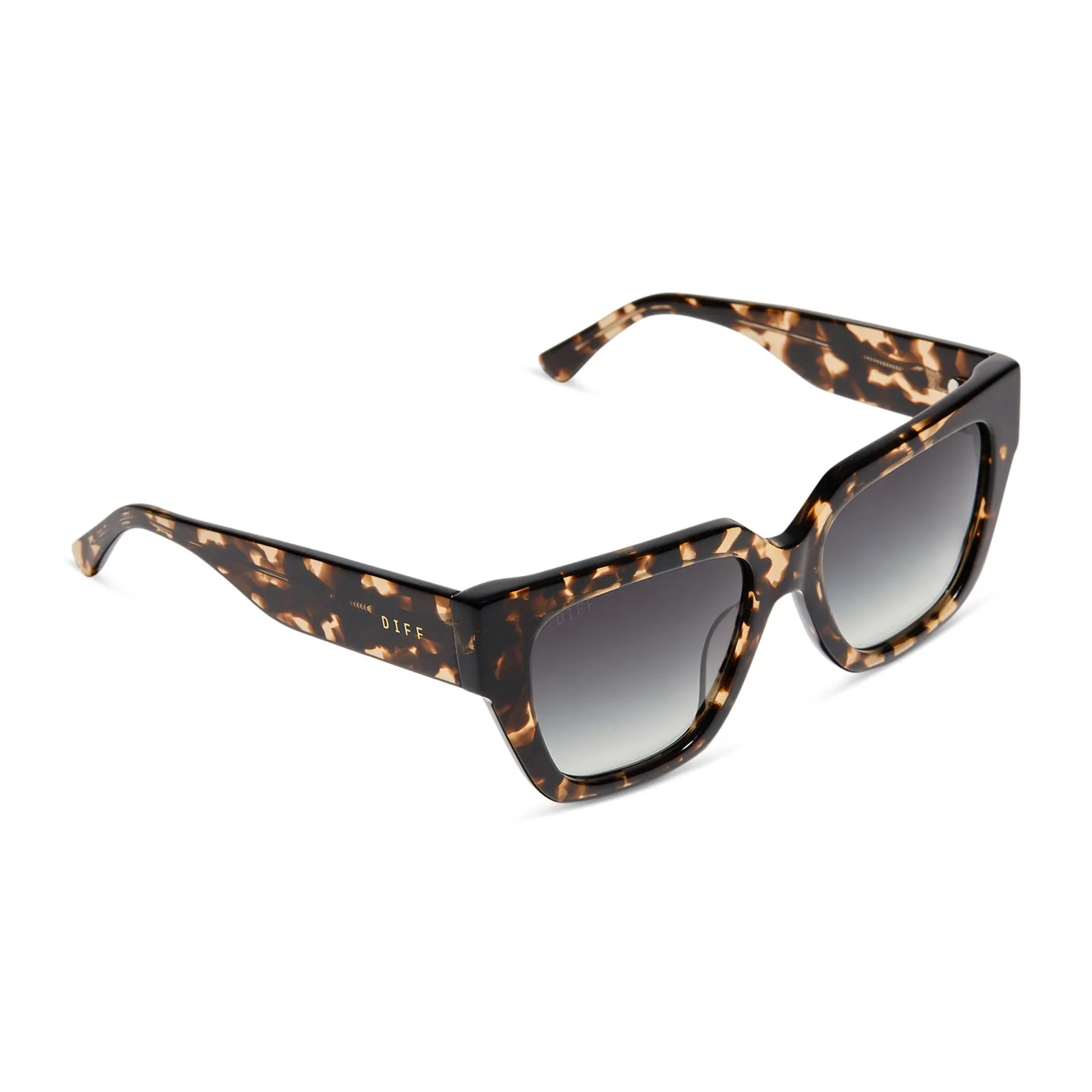 REMI II - ESPRESSO TORTOISE + GREY GRADIENT + POLARIZED SUNGLASSES sold by Diff Eyewear product image thumbnail 4