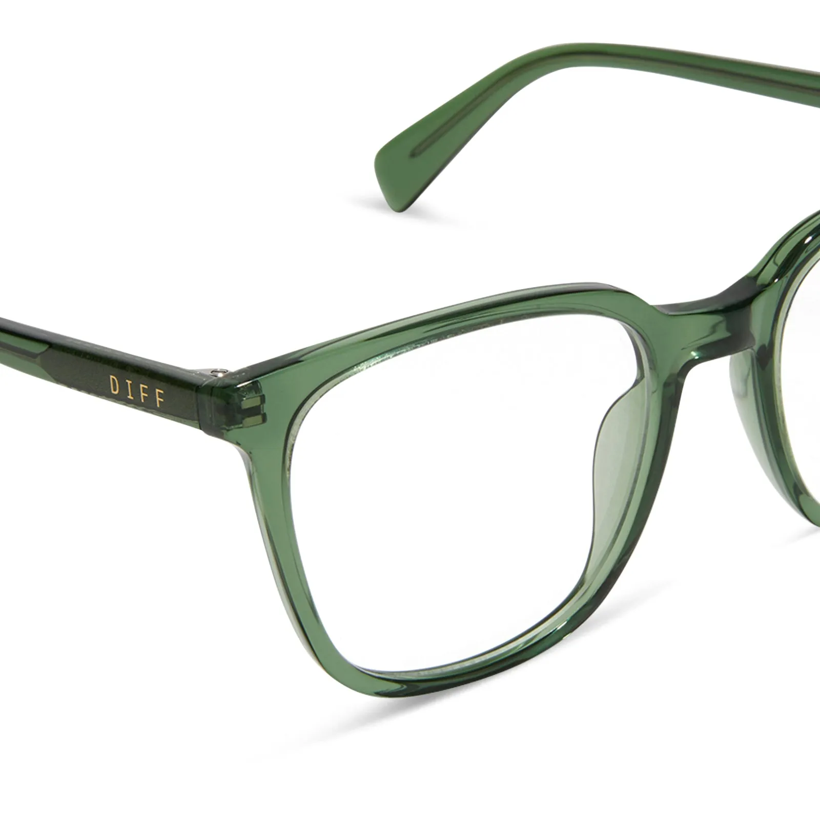 PARKER - SAGE CRYSTAL + GLASSES sold by Diff Eyewear product image thumbnail 4