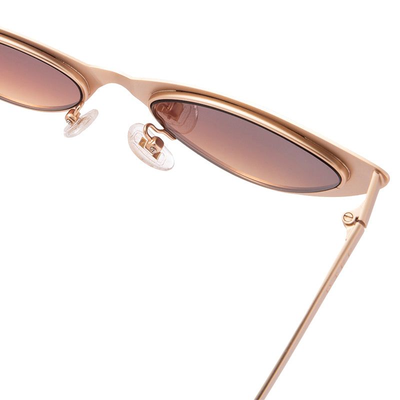 RAE - MATTE GOLD + BROWN GRADIENT SUNGLASSES sold by Diff Eyewear product image thumbnail 6