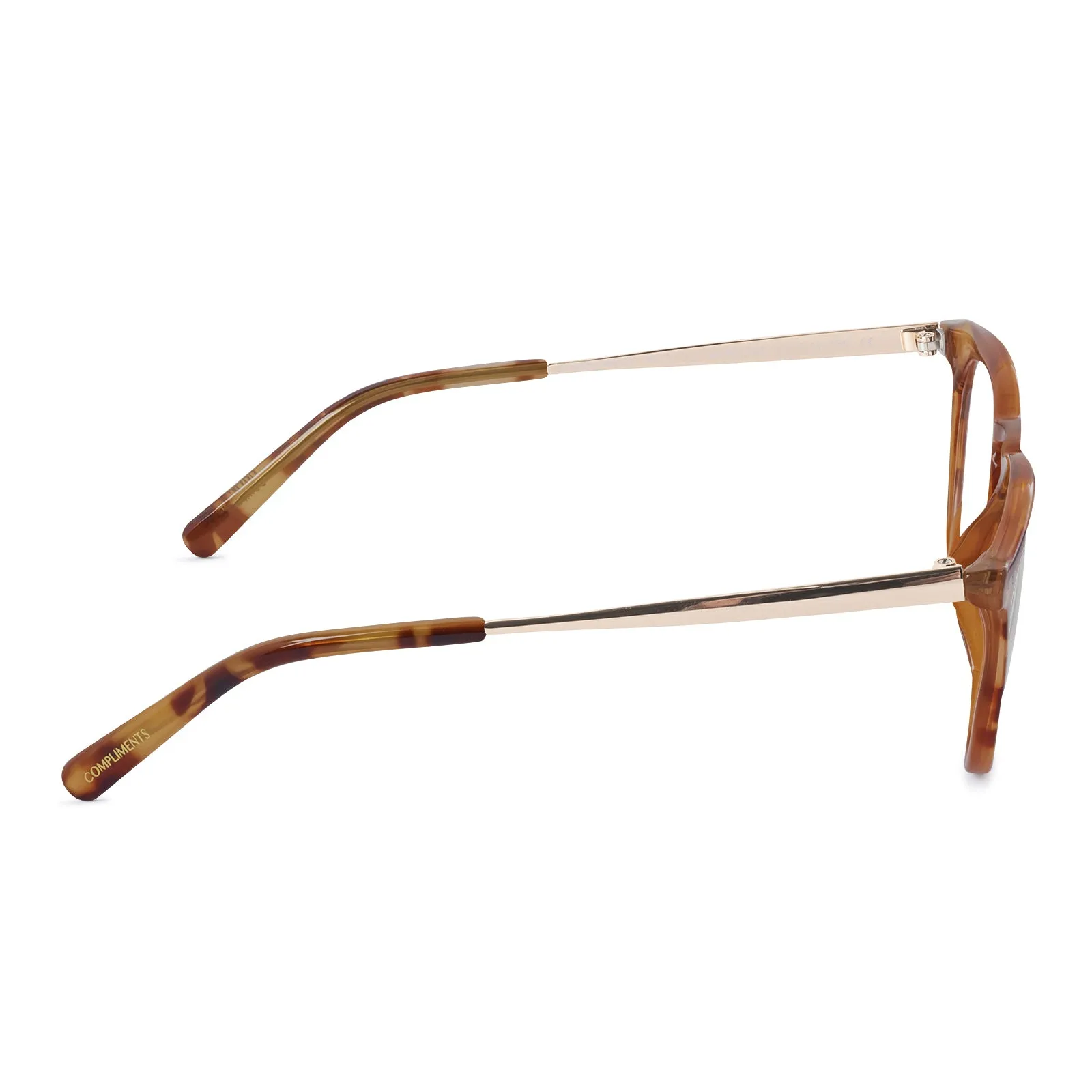 DARCY - SOLSTICE TORTOISE + BLUE LIGHT READERS sold by Diff Eyewear product image thumbnail 3