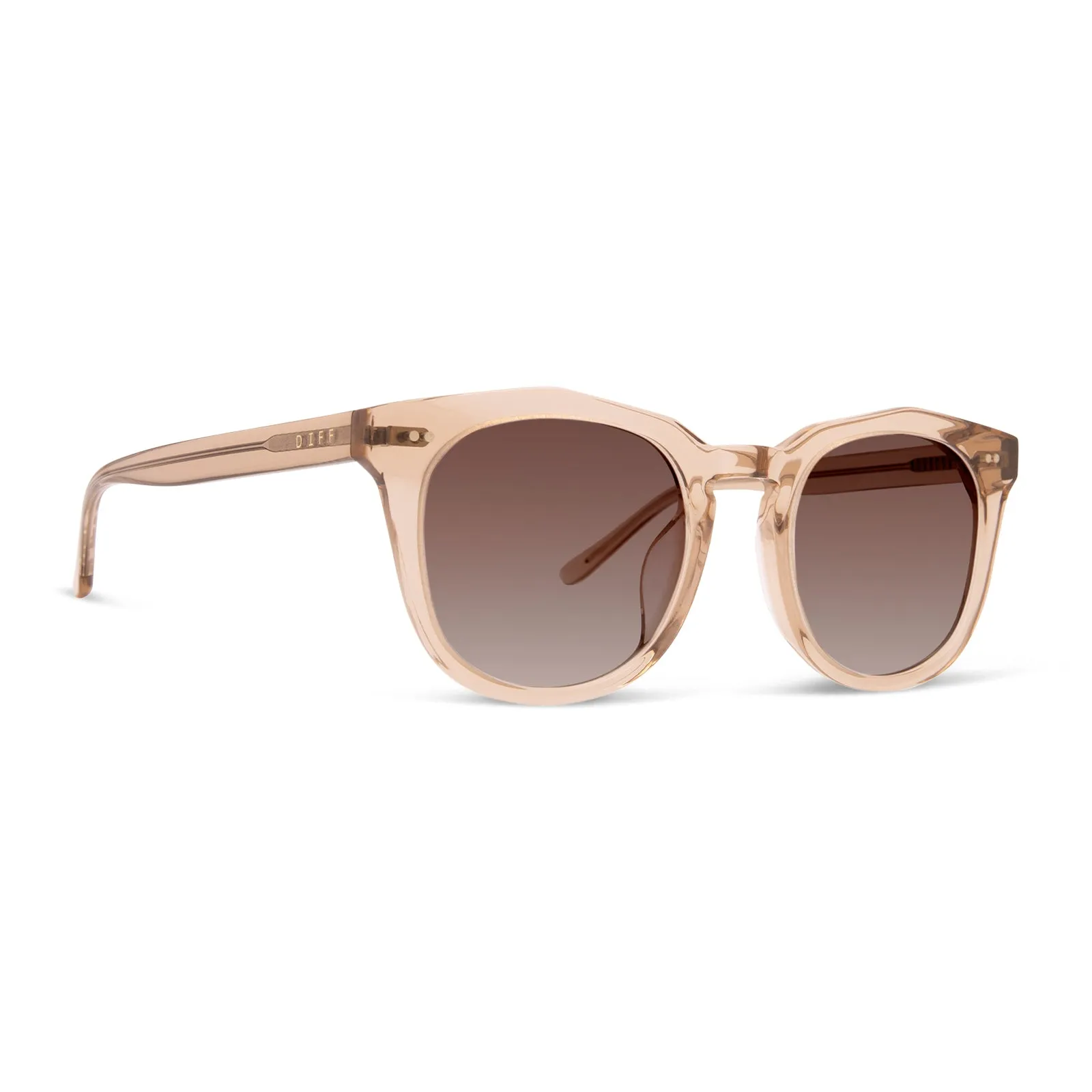 WESTON - VINTAGE CRYSTAL + BROWN GRADIENT SUNGLASSES sold by Diff Eyewear product image thumbnail 2