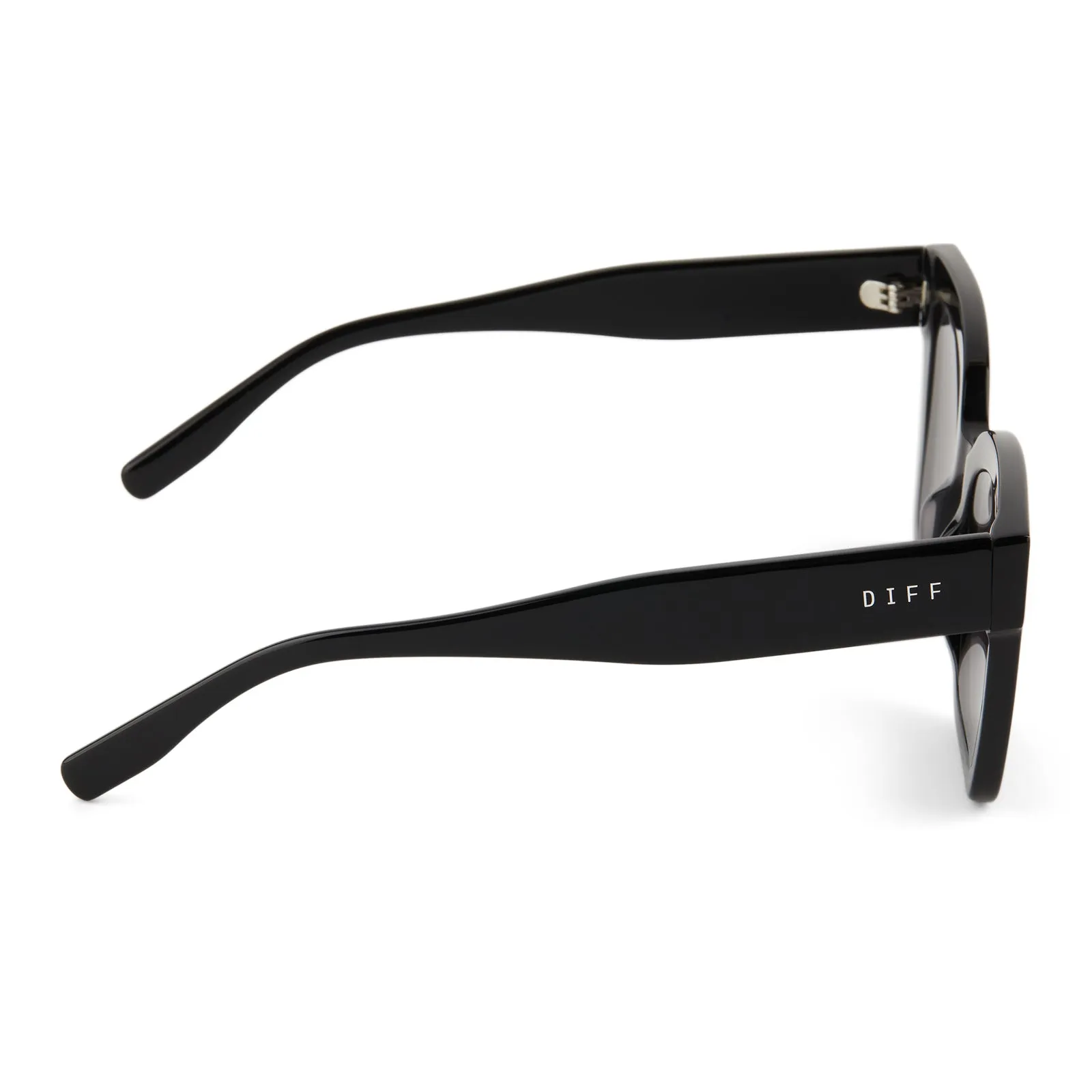 RHYS - BLACK + GREY + POLARIZED SUNGLASSES sold by Diff Eyewear product image thumbnail 3