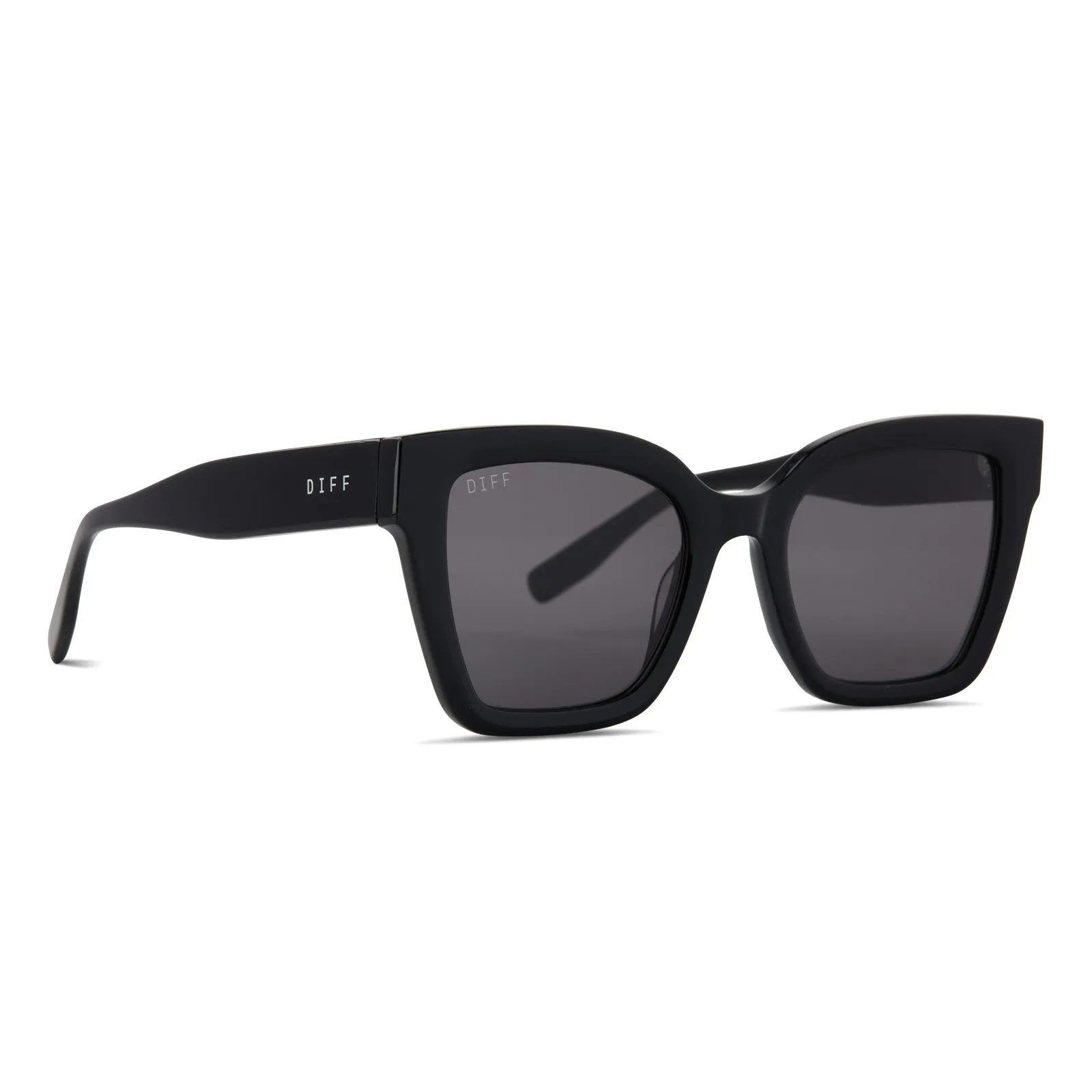 RHYS - BLACK + GREY + POLARIZED SUNGLASSES sold by Diff Eyewear product image thumbnail 2