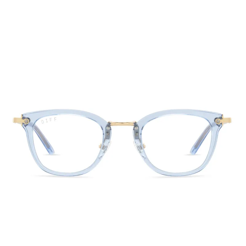 RUE - COLOMBIA BLUE CRYSTAL + BLUE LIGHT TECHNOLOGY GLASSES sold by Diff Eyewear