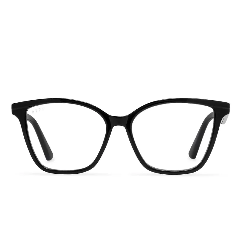LEAH - BLACK + BLUE LIGHT TECHNOLOGY GLASSES sold by Diff Eyewear