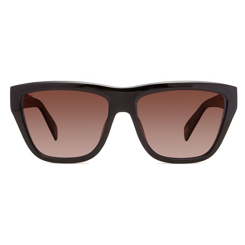HARPER - BLACK + BROWN GRADIENT + POLARIZED sold by Diff Eyewear