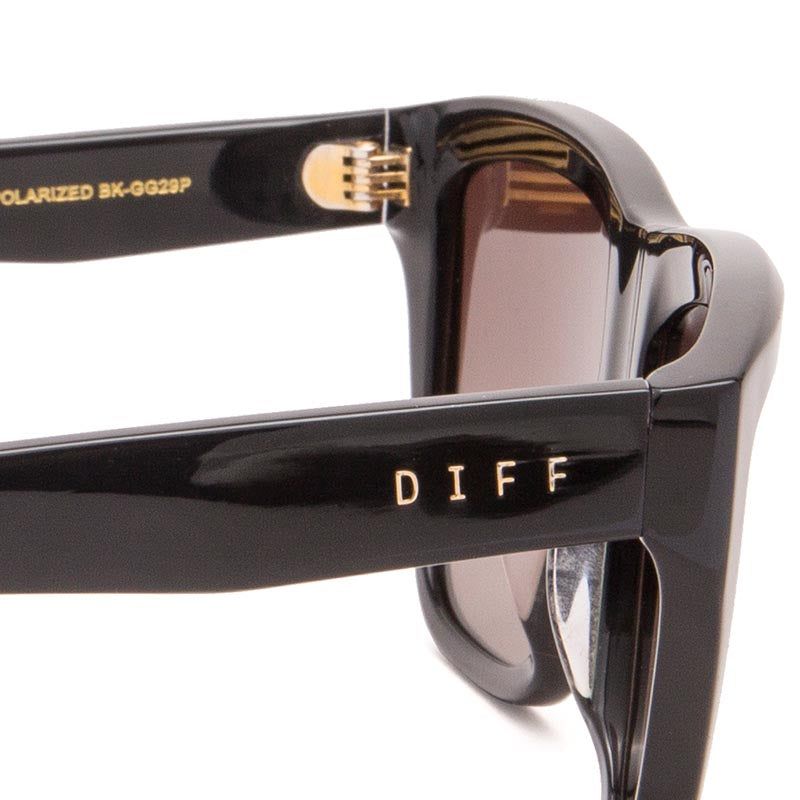 HARPER - BLACK + BROWN GRADIENT + POLARIZED sold by Diff Eyewear product image thumbnail 4