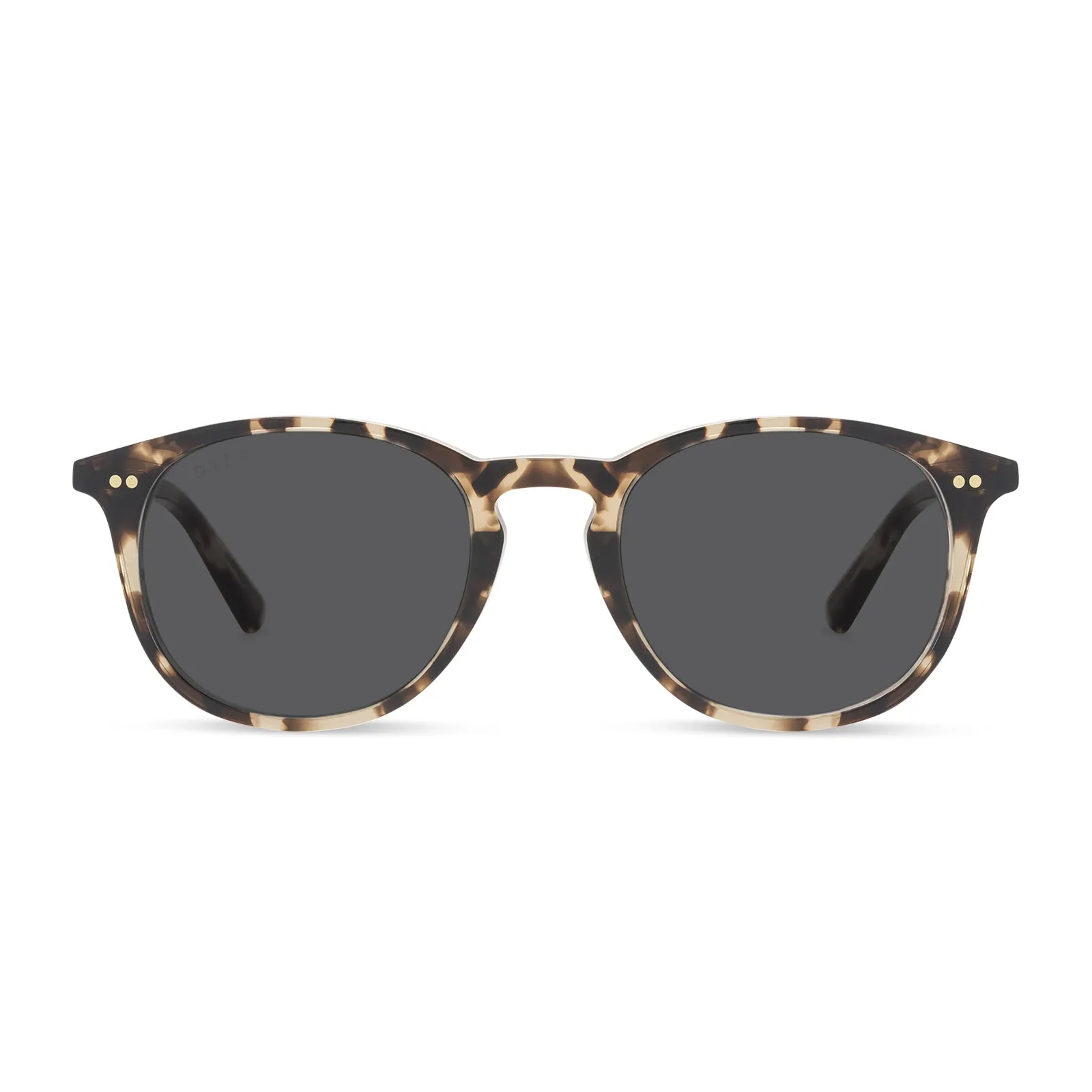 JAXSON - ESPRESSO TORTOISE + GREY + POLARIZED SUNGLASSES sold by Diff Eyewear