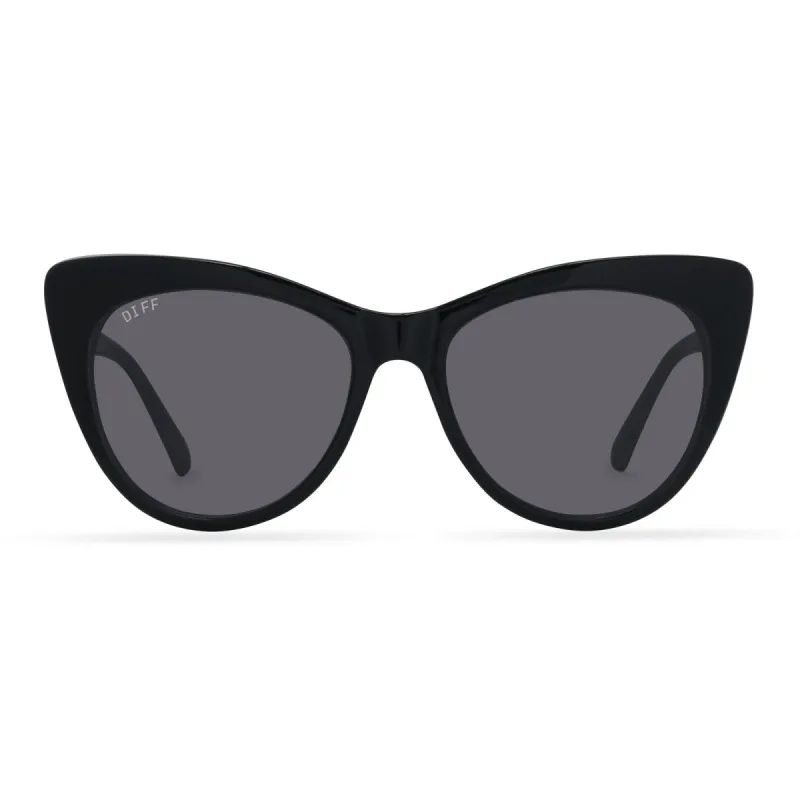 EDEN - BLACK + GREY SUNGLASSES sold by Diff Eyewear