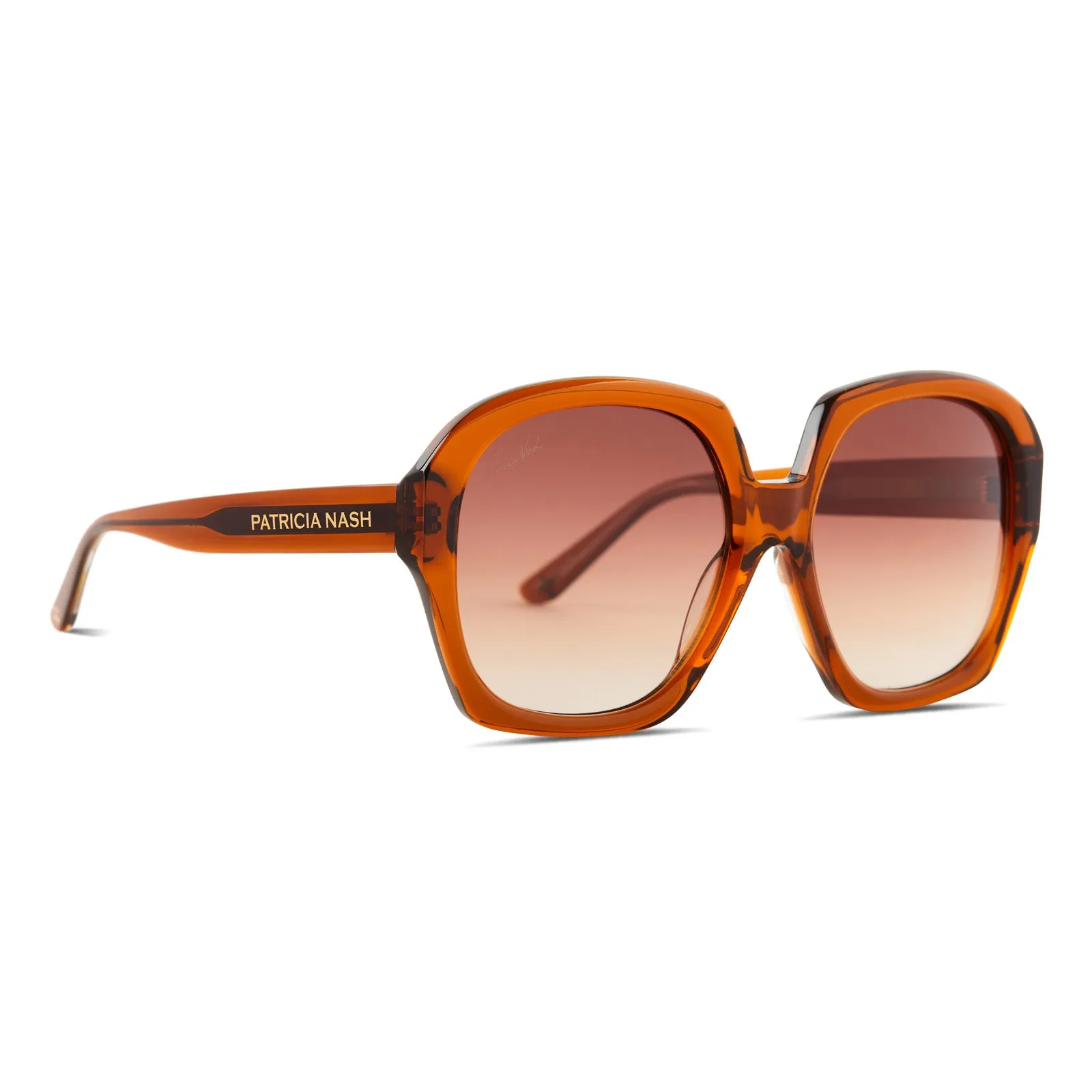 PATRICIA NASH - SUZANNE + CONGAC CRYSTAL + BROWN GRADIENT SUNGLASSES sold by Diff Eyewear product image thumbnail 2