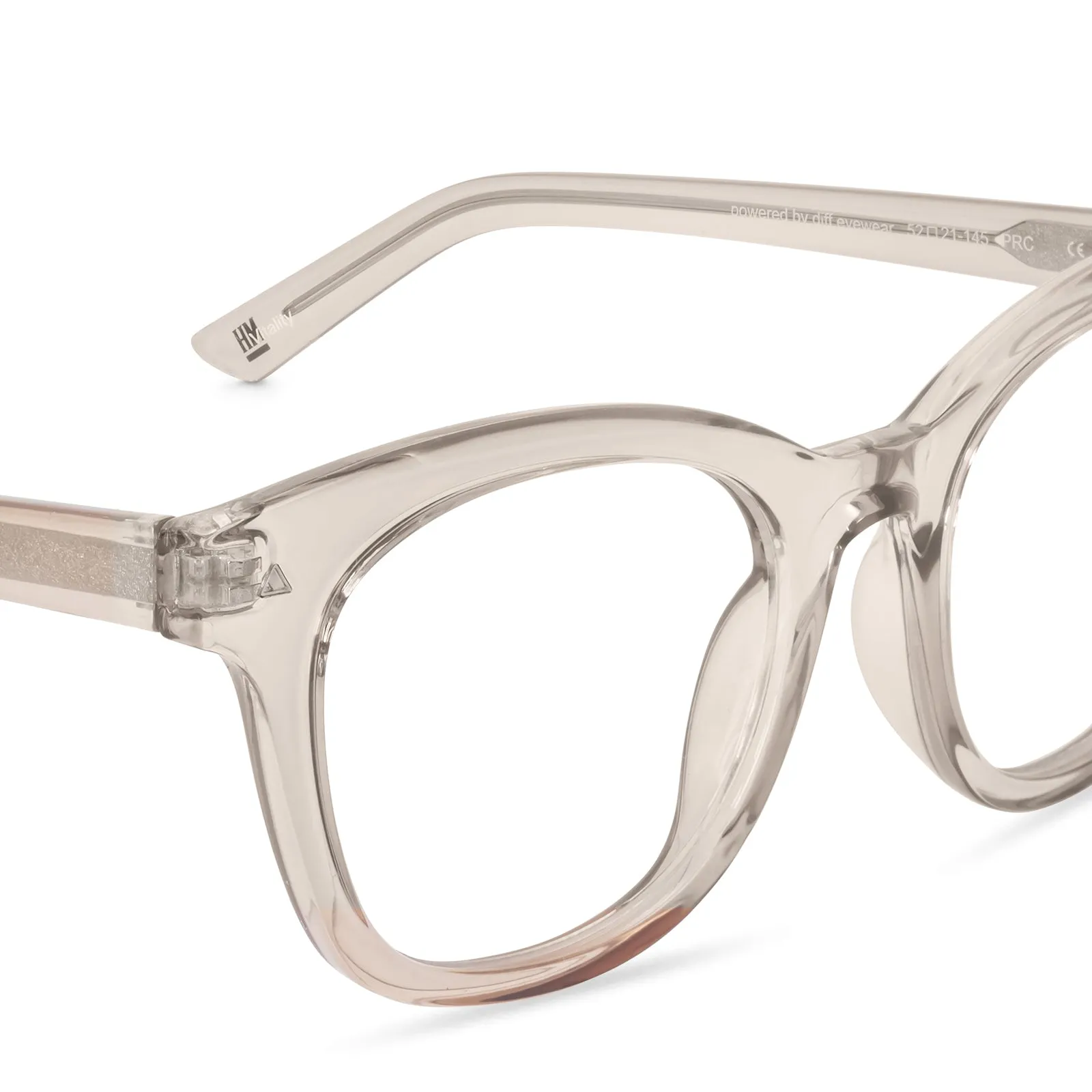 MEN'S HEALTH VITALITY - VINTAGE CRYSTAL + CLEAR sold by Diff Eyewear product image thumbnail 3