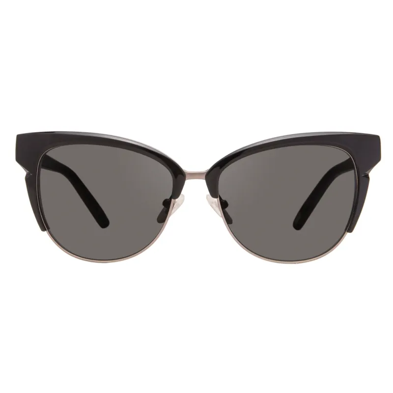 IVY - BLACK + DARK SMOKE + POLARIZED sold by Diff Eyewear
