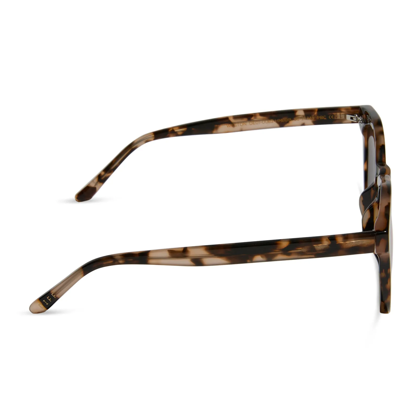 WESTON - HIMALAYAN TORTOISE + SUNSET MIRROR SUNGLASSES sold by Diff Eyewear product image thumbnail 3
