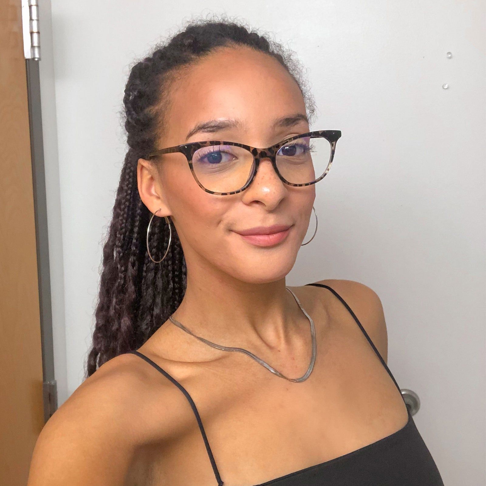 JADE - DARK CHEETAH + CLEAR GLASSES sold by Diff Eyewear product image thumbnail 6